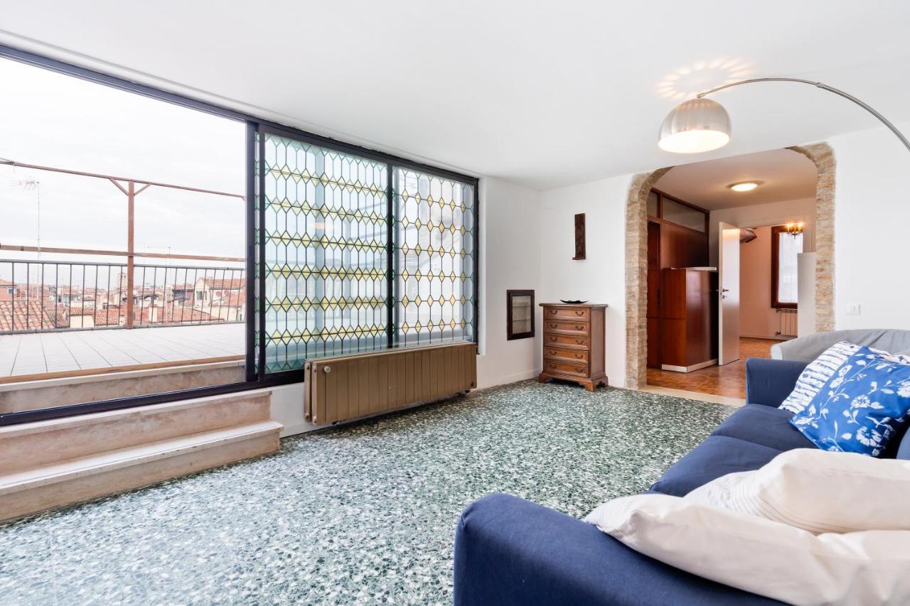 Ponte Di Rialto Penthouse With Panoramic Terrace Apartment Венеция Екстериор снимка