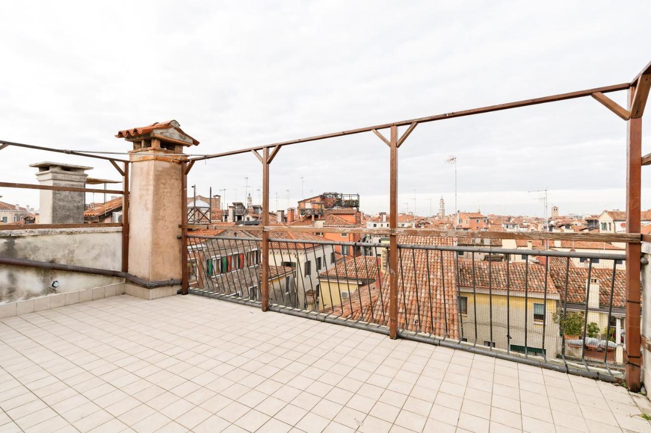 Ponte Di Rialto Penthouse With Panoramic Terrace Apartment Венеция Екстериор снимка